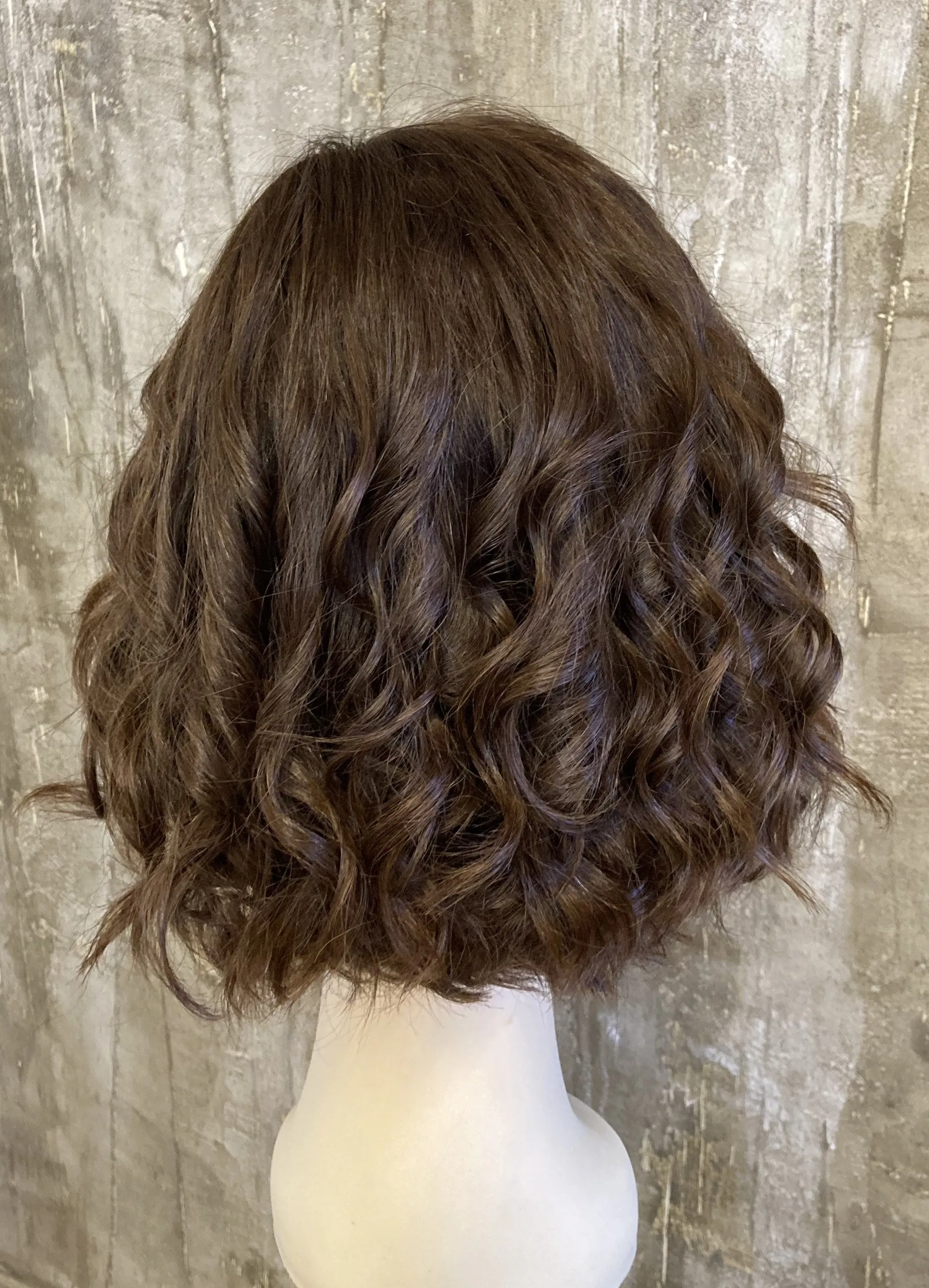 100% EUROPEAN Virgin HUMAN HAIR 14" BROWN LR-12LYR-101