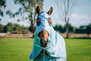 1200D Baby Blue No Fill Waterproof Hoods (Pony & Cob)