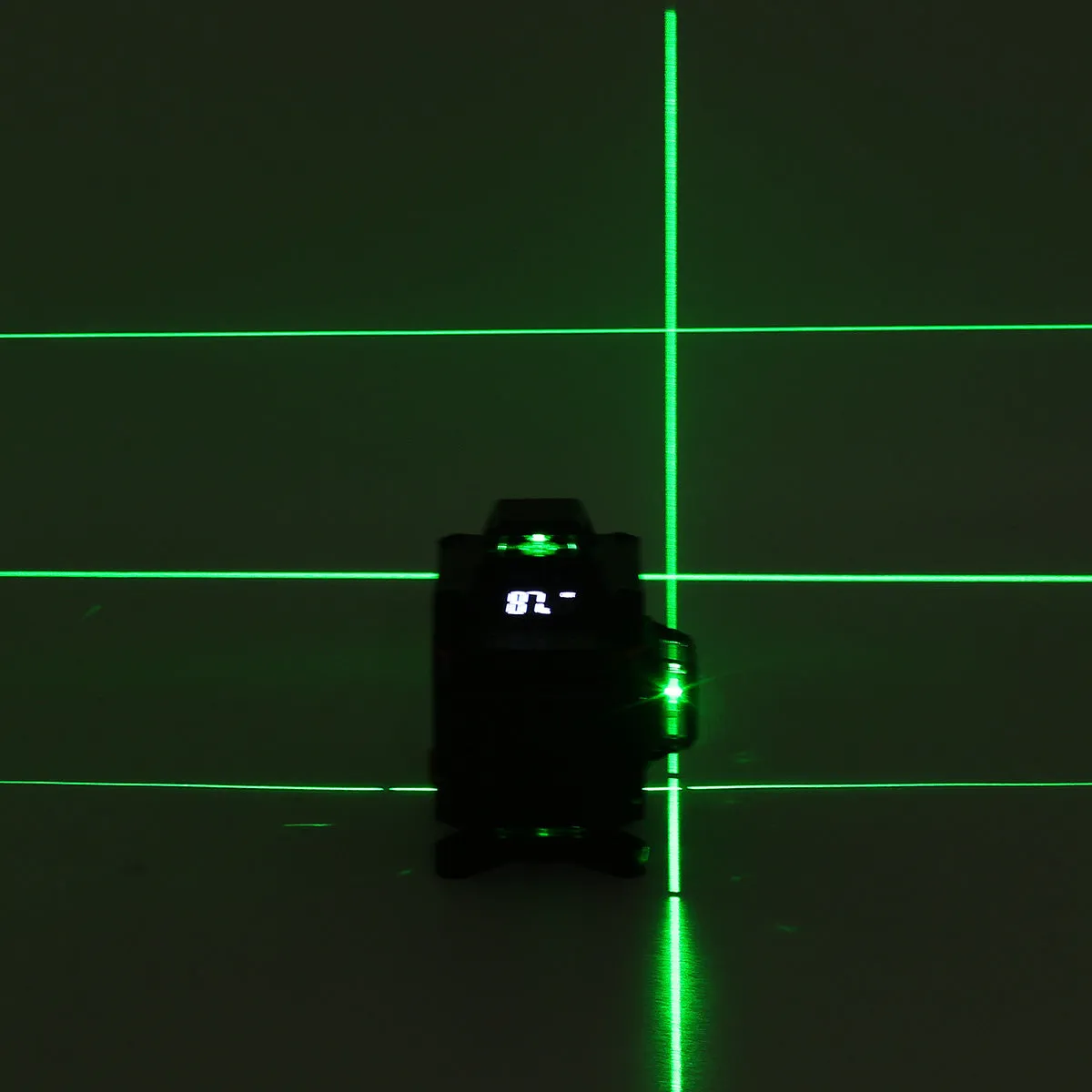 16 Line LD Laser Level Green Light 3D 360 Rotary Self Leveling Measure Tool