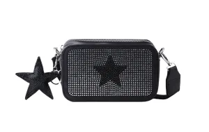 1721 - Camera Bag with Star and Rhinestones
