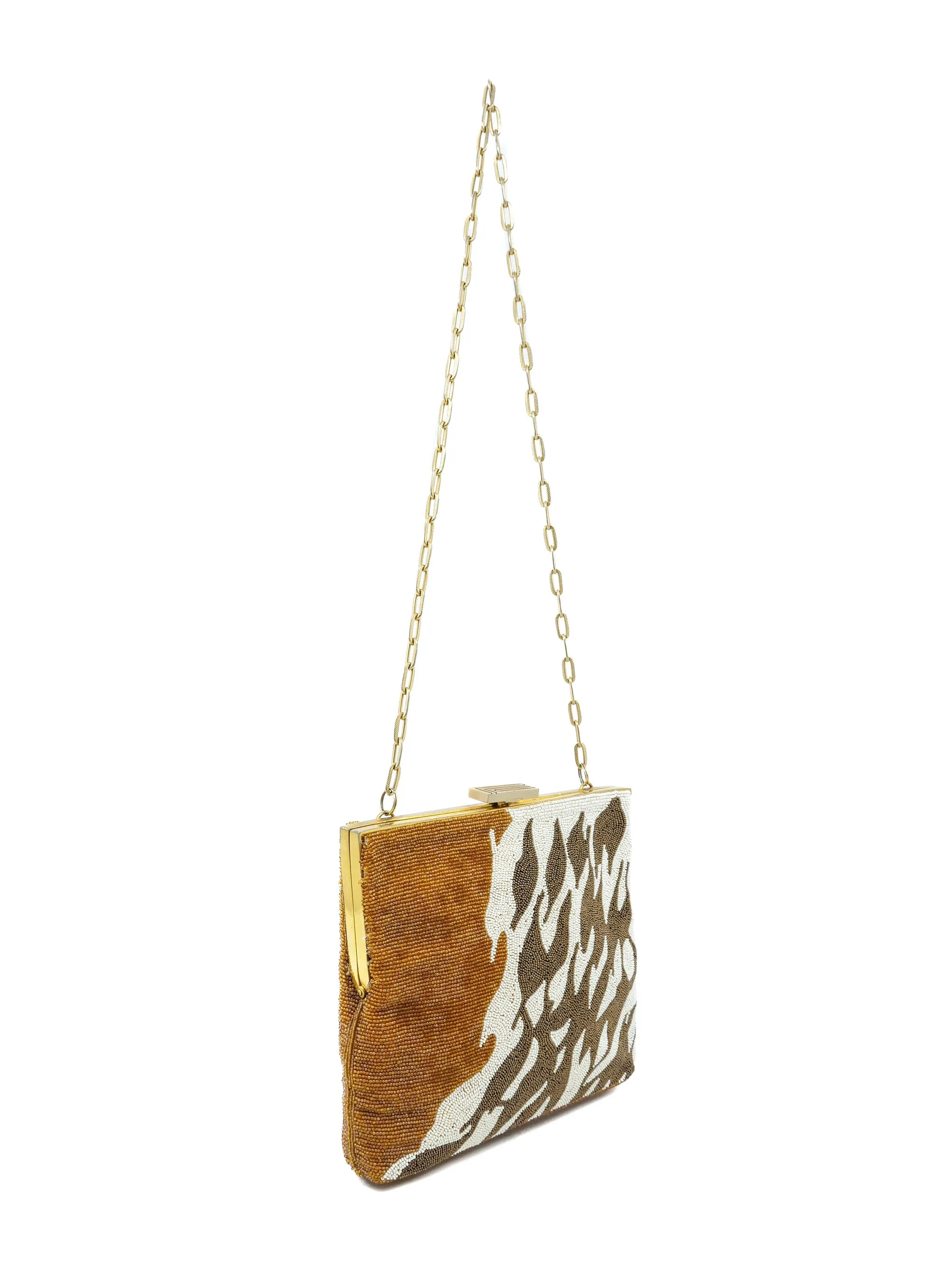 1970s Pierre Cardin Beaded Evening Bag