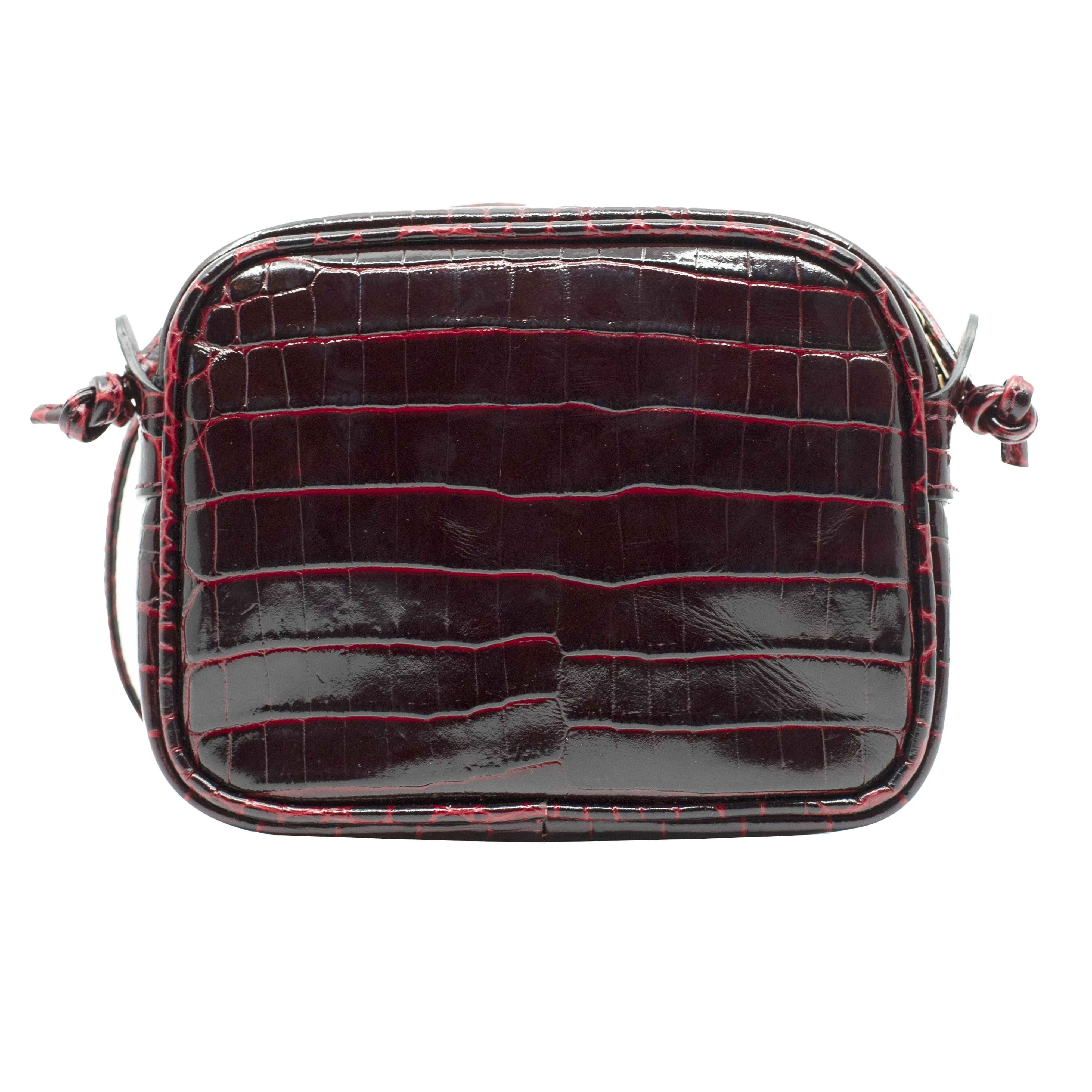 1980 camera Bag in Burgundy XS
