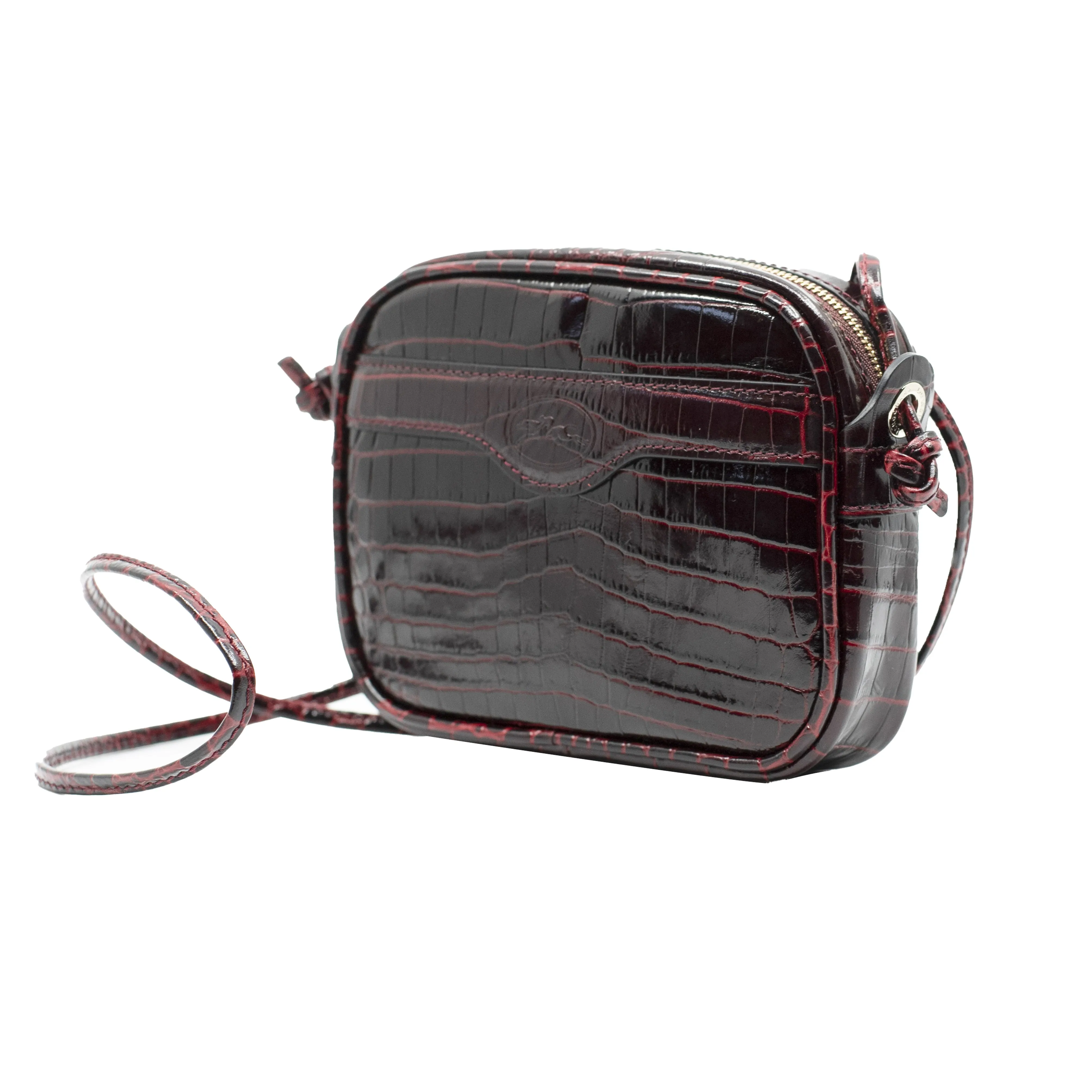 1980 camera Bag in Burgundy XS