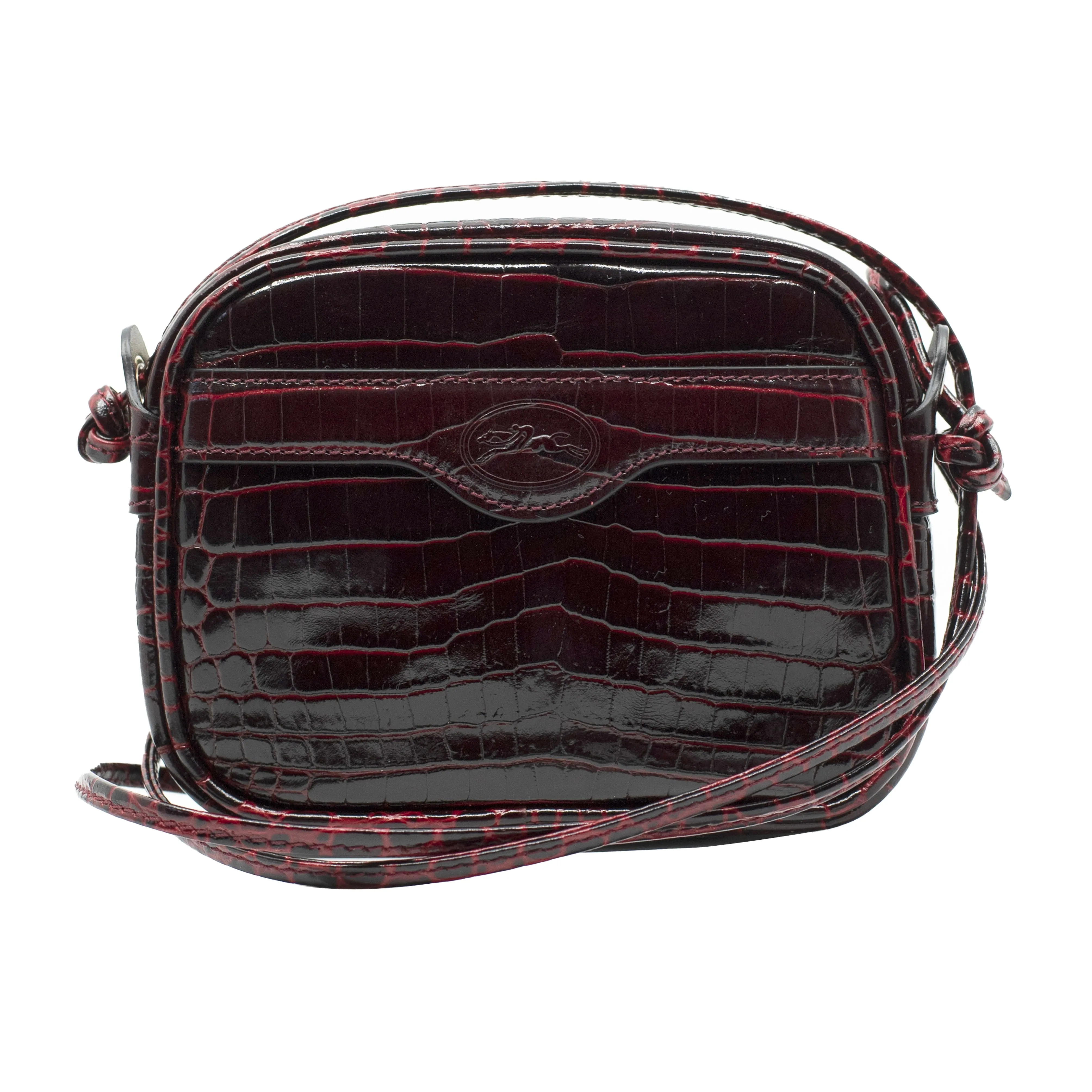 1980 camera Bag in Burgundy XS