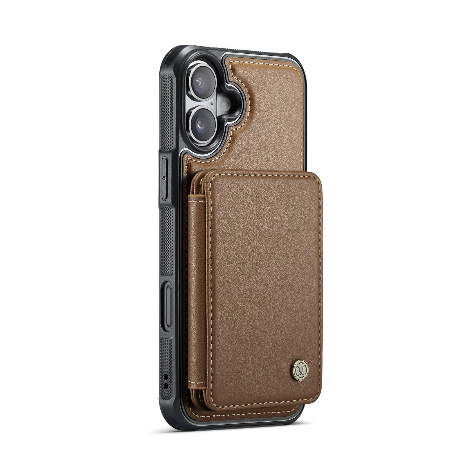 2 in 1 Magnetic Cards Solt Detachable Wallet Flip Leather Case For iPhone