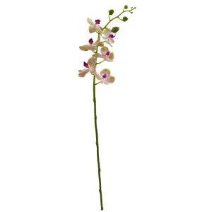 29" Artificial Phalaenopsis Orchid Flower (Set of 4) - Low Maintenance, Life-Like & Vibrant Silk Flowers For Busy People.