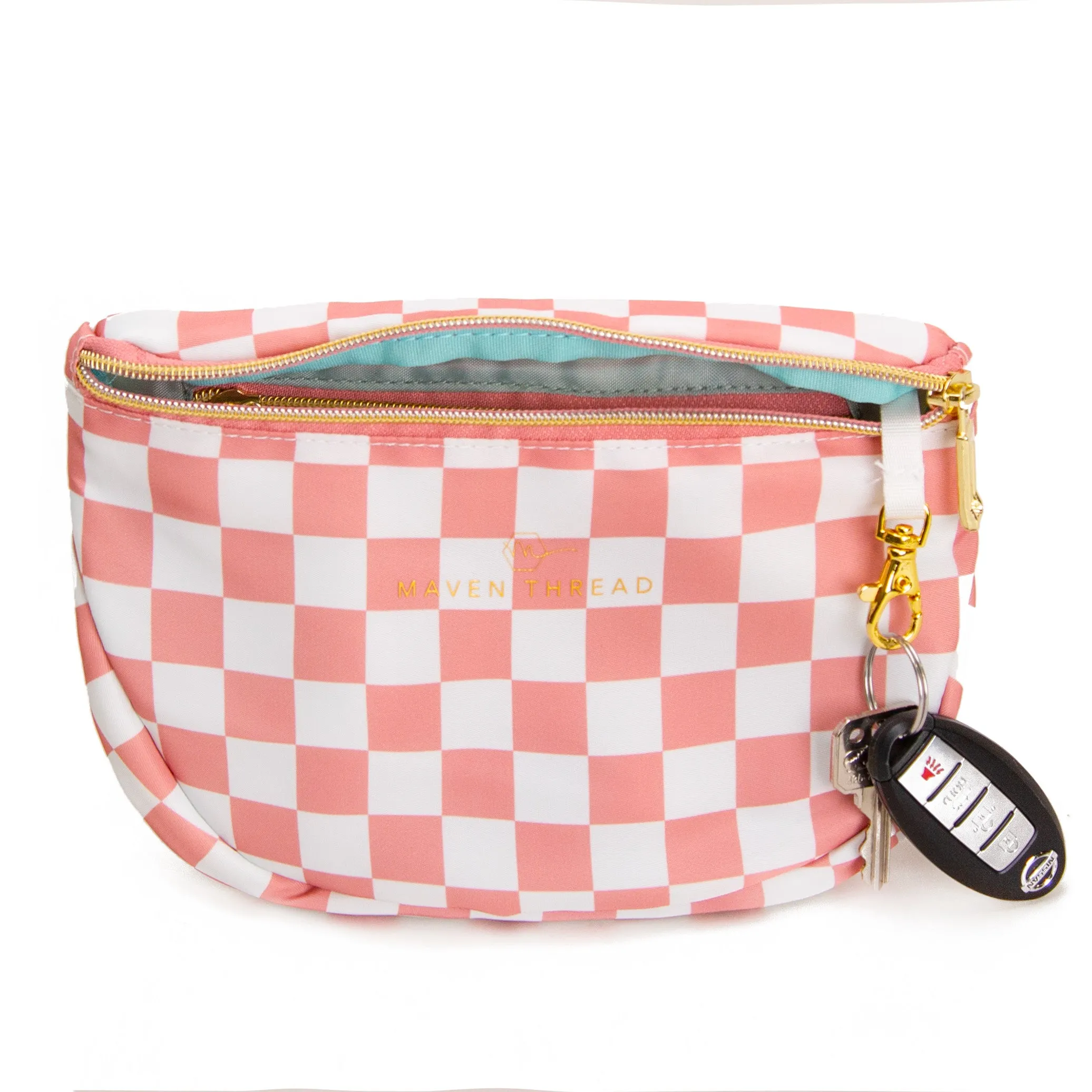 3-in-1 Everyday Bag - Pink Checkered