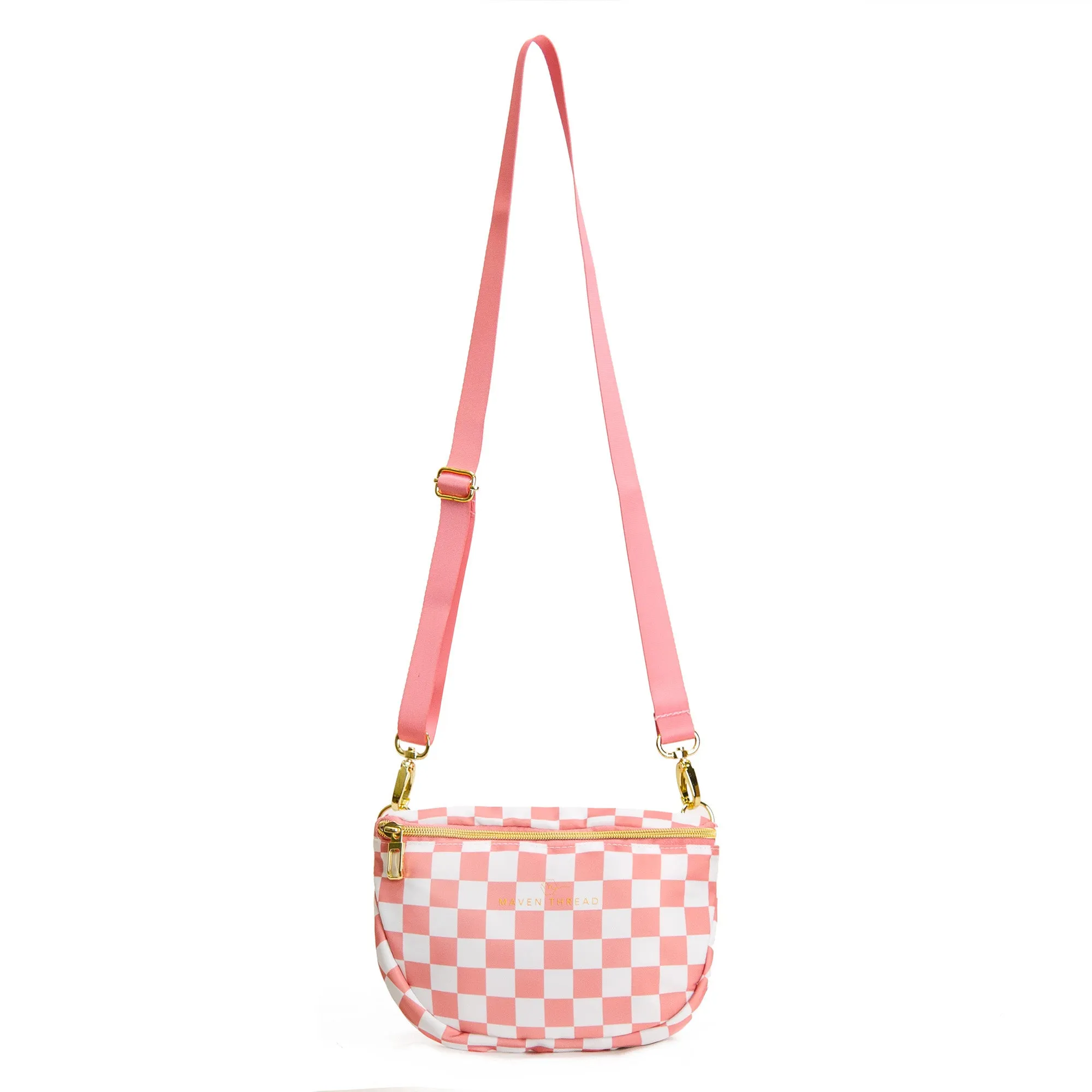 3-in-1 Everyday Bag - Pink Checkered