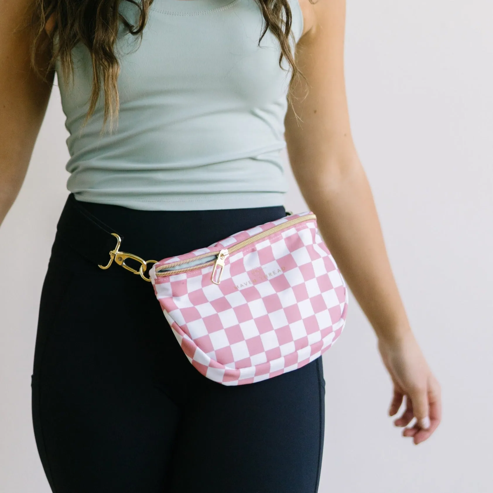 3-in-1 Everyday Bag - Pink Checkered