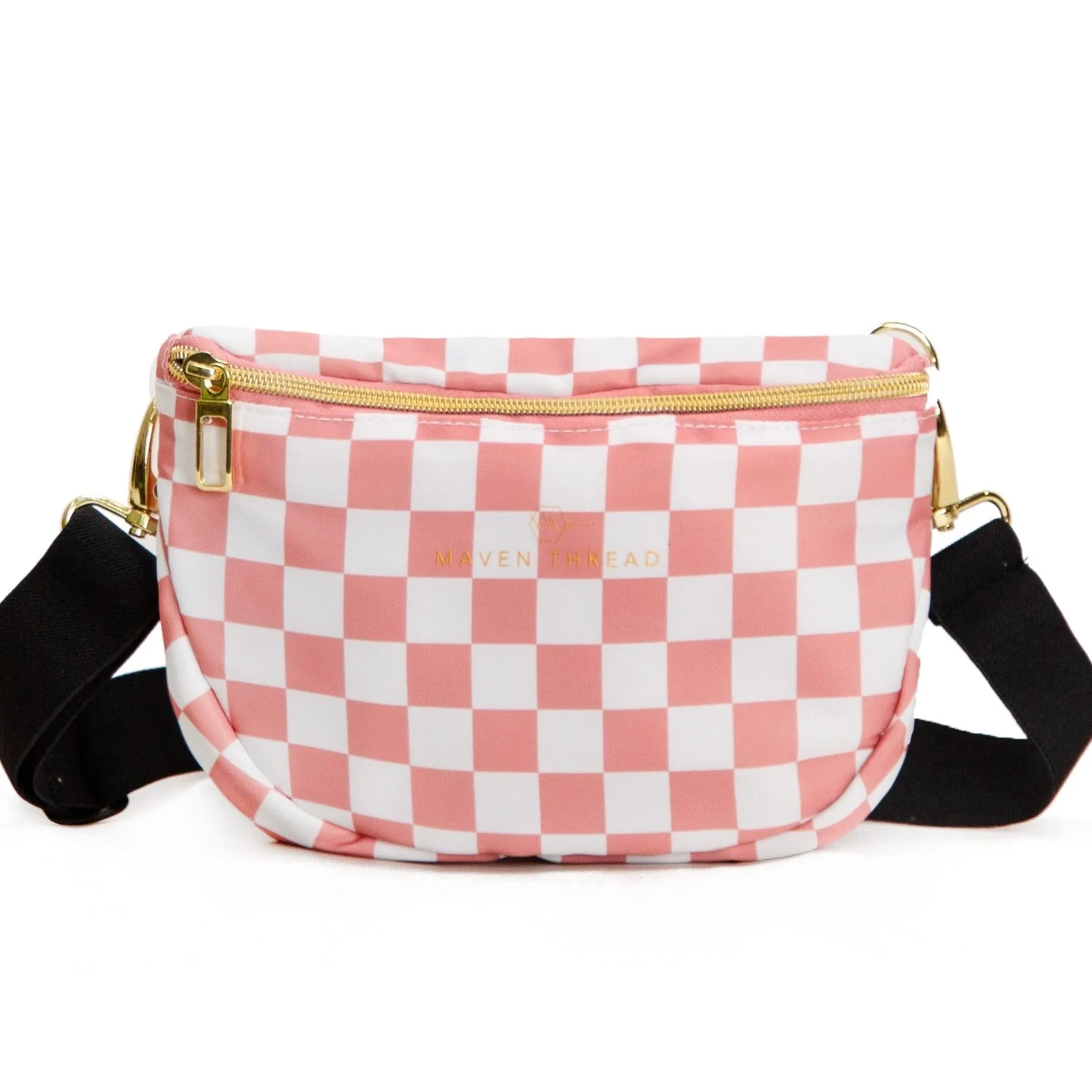 3-in-1 Everyday Bag - Pink Checkered