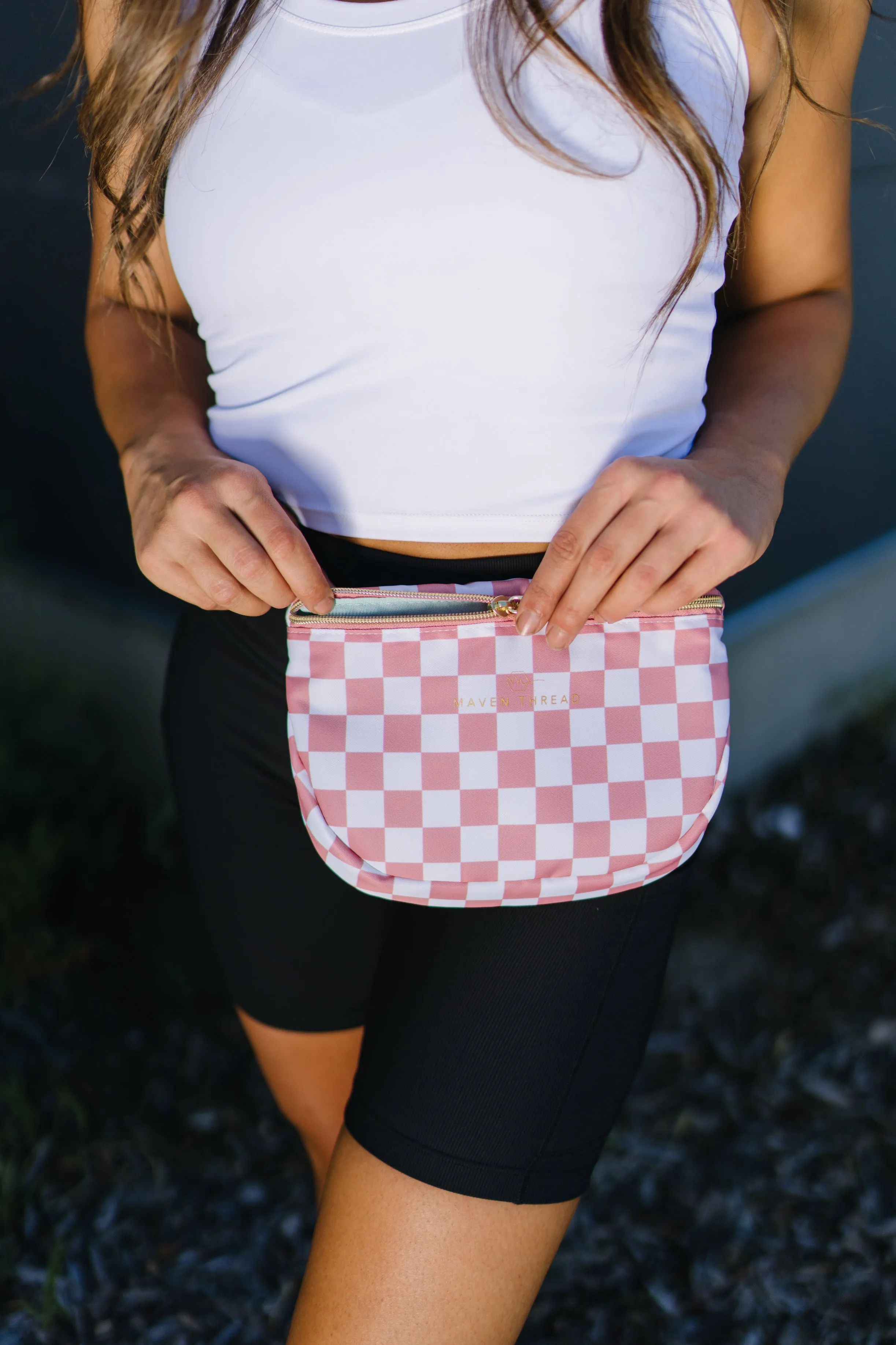 3-in-1 Everyday Bag - Pink Checkered