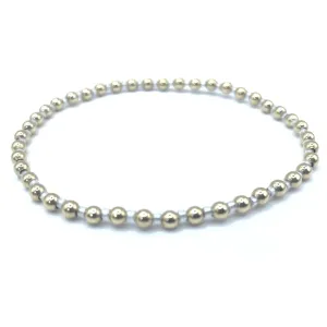 3mm Color Crush Silver and Gold Waterproof Bracelet