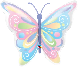 40" Shape Beautiful Butterfly Foil Balloon 