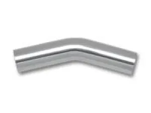4" O.D. Aluminum 30 Degree Bend Polished by Vibrant Performance