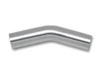 4" O.D. Aluminum 30 Degree Bend Polished by Vibrant Performance