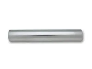 4" O.D. Aluminum Straight Tubing, 18" long Polished by Vibrant Performance