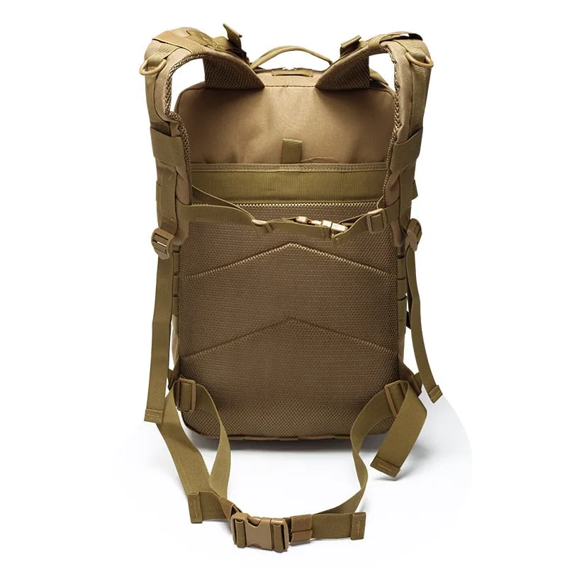 50L Capacity Waterproof Tactical Backpack