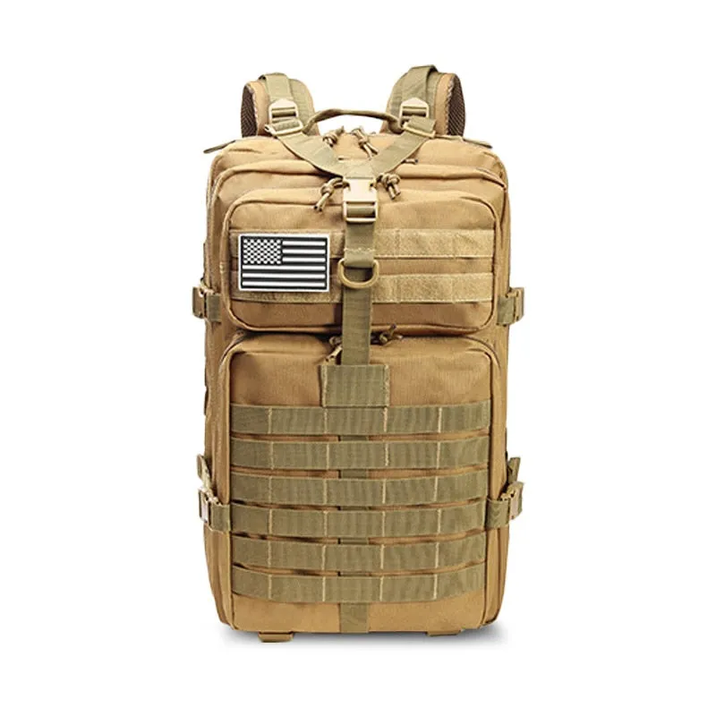 50L Capacity Waterproof Tactical Backpack