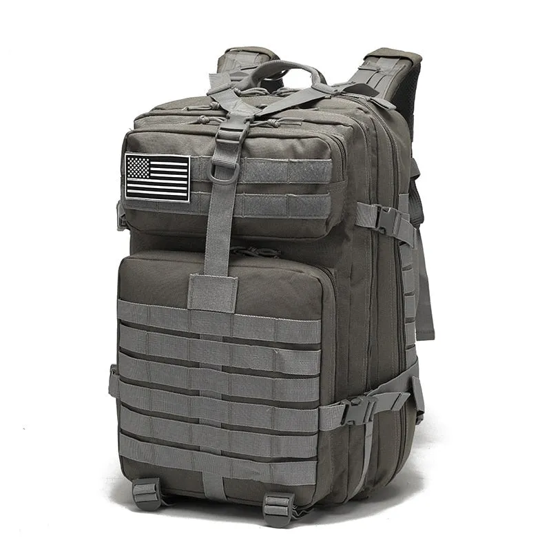 50L Capacity Waterproof Tactical Backpack