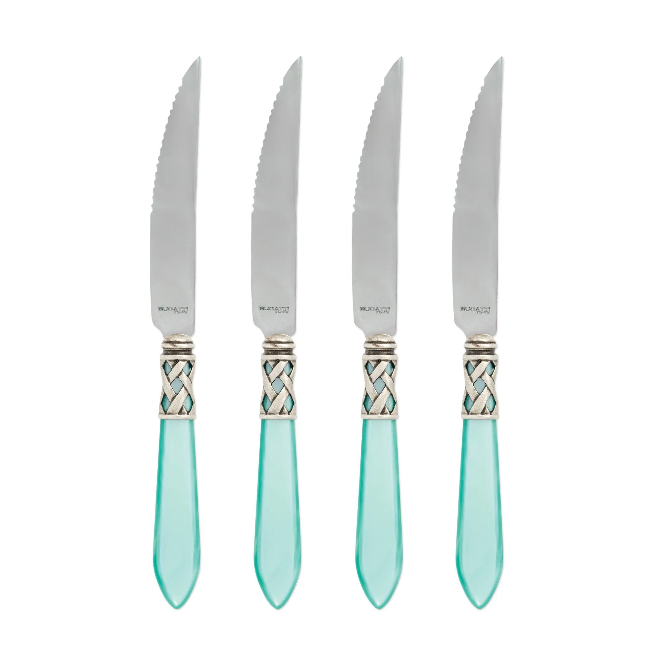 Aladdin Antique Aqua Steak Knives (Set of 4)