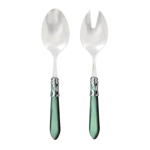 Aladdin Brilliant Green Salad Server Set