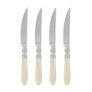 Aladdin Brilliant Ivory Steak Knives (Set of 4)