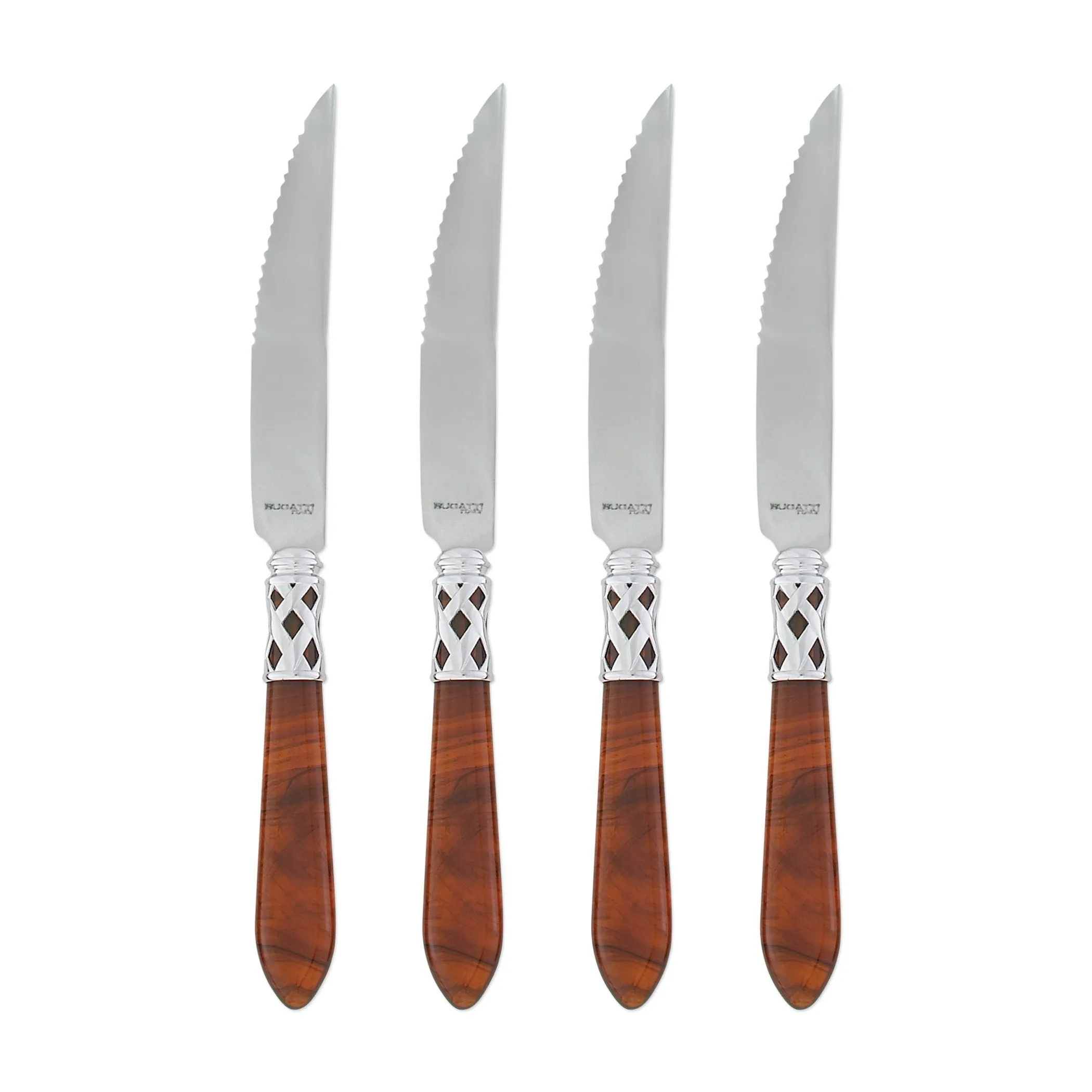 Aladdin Brilliant Tortoiseshell Steak Knives (Set of 4)