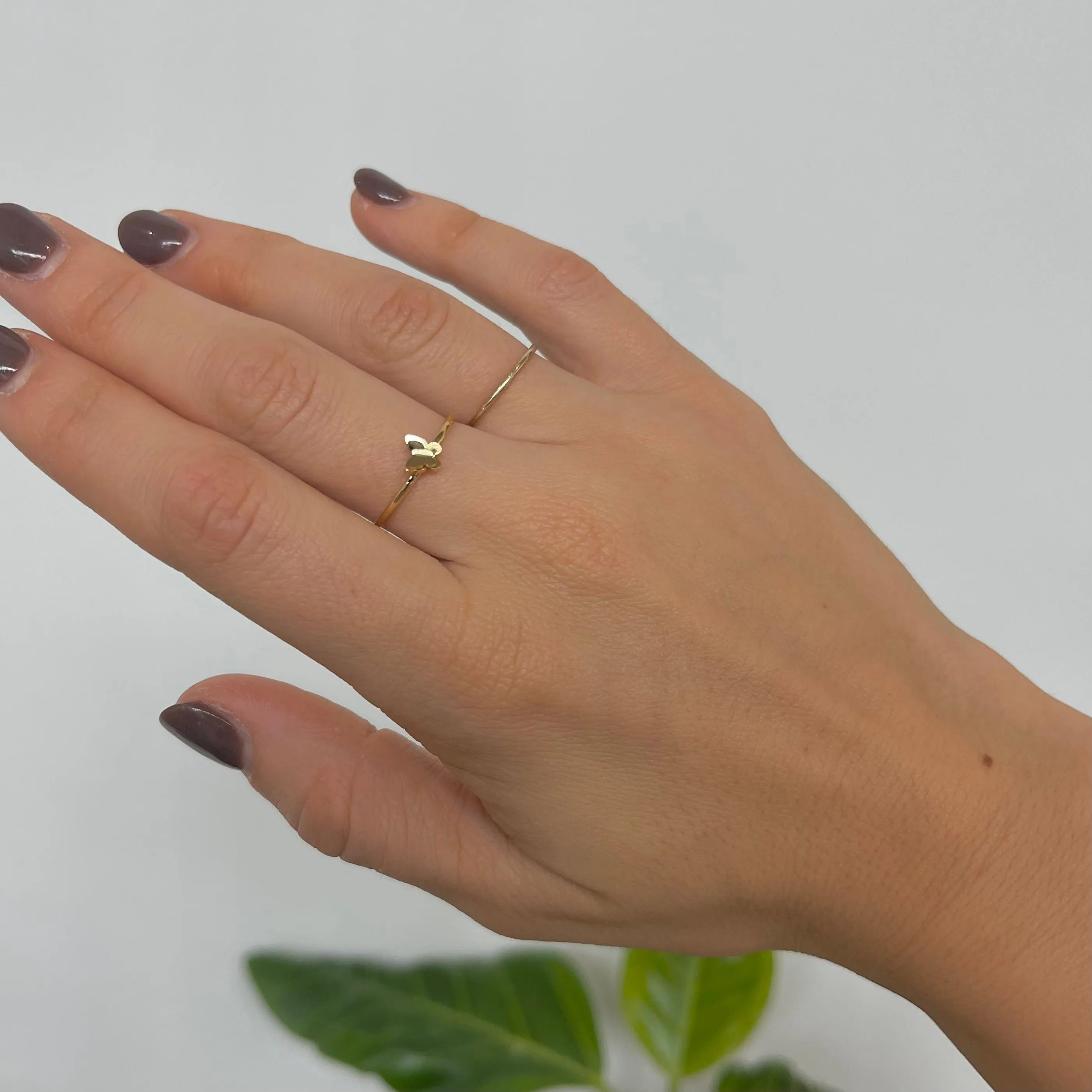 Alexa Dainty Butterfly Ring