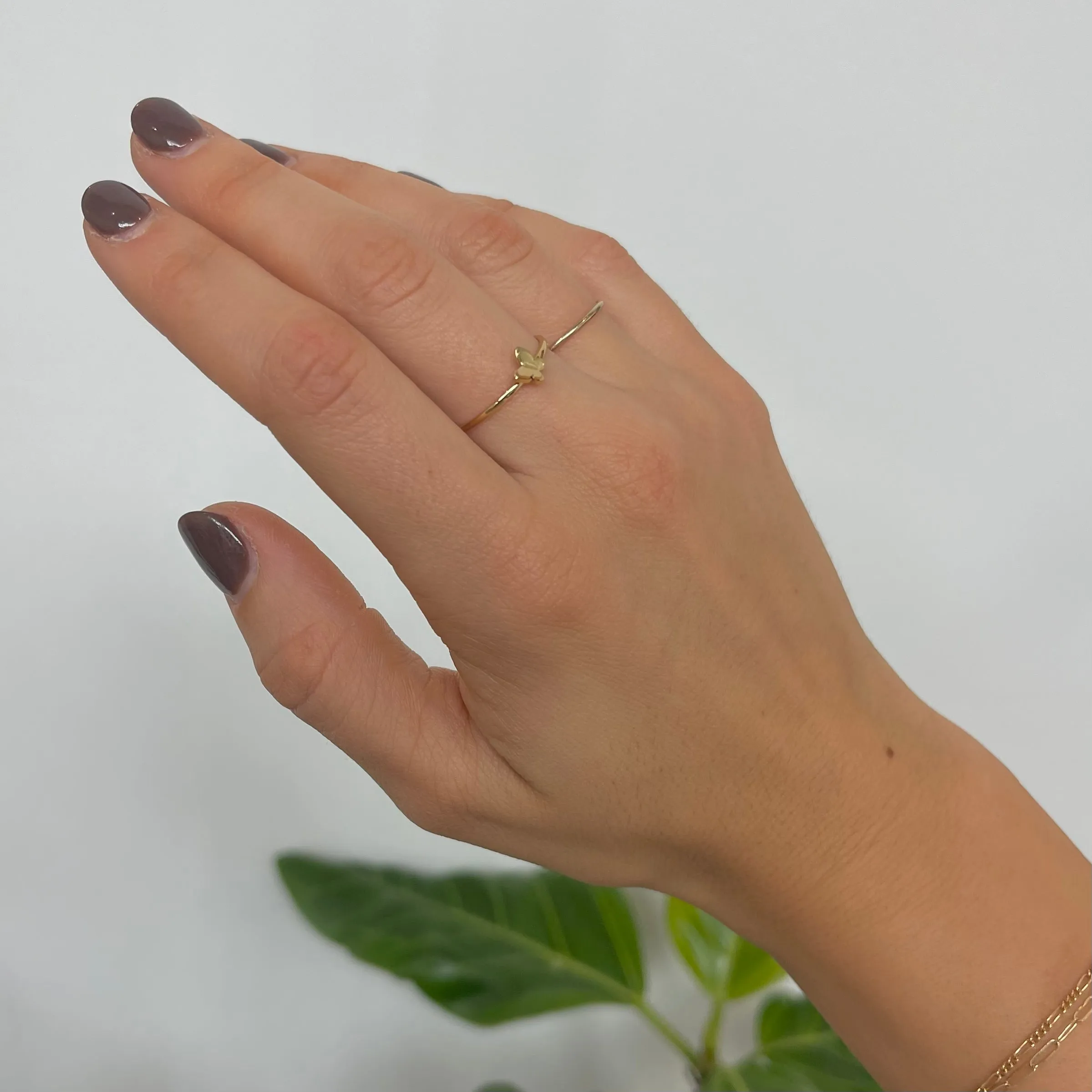 Alexa Dainty Butterfly Ring