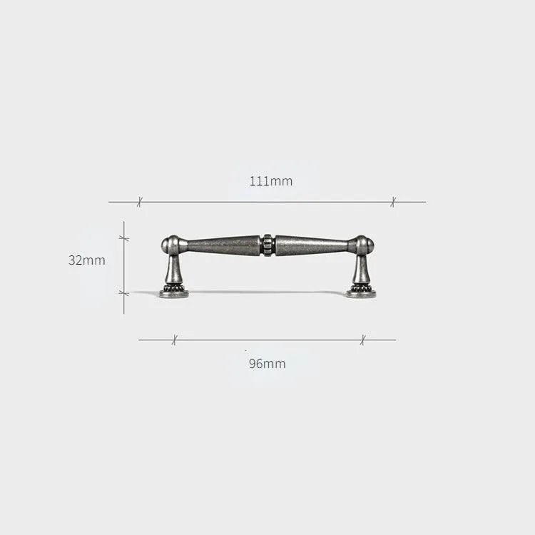 ALLES / Antique Brass & Silver Handles