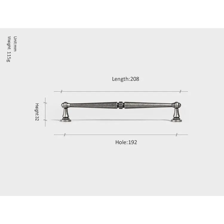 ALLES / Antique Brass & Silver Handles