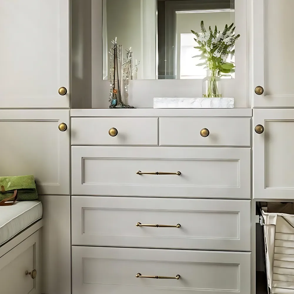 ALLES / Antique Brass & Silver Handles