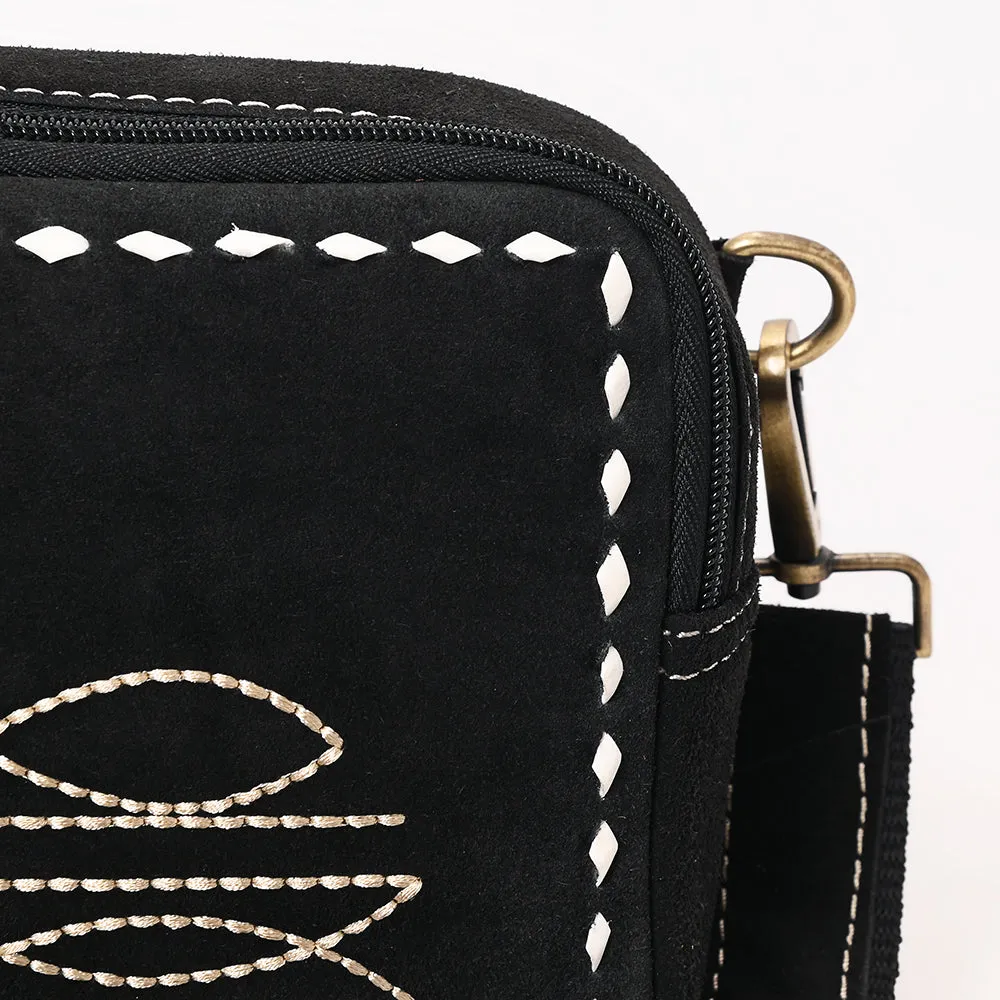 American Darling Suede Genuine Leather Camera bag