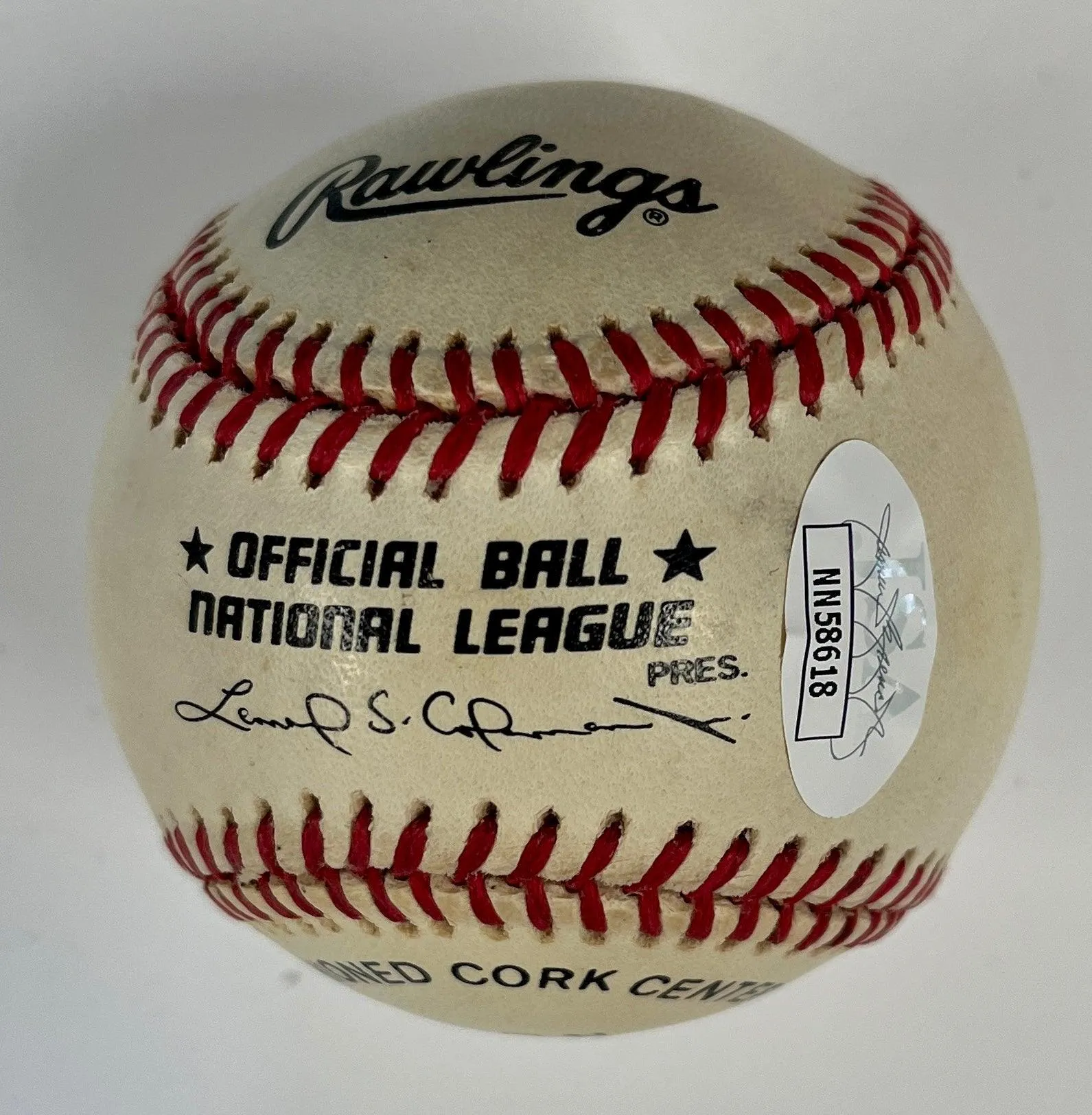 Andre Dawson Signed Baseball Rawlings Coleman NL (JSA NN58618)