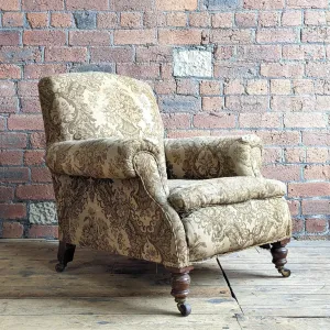 Antique Armchair with Original tapestry upholstery