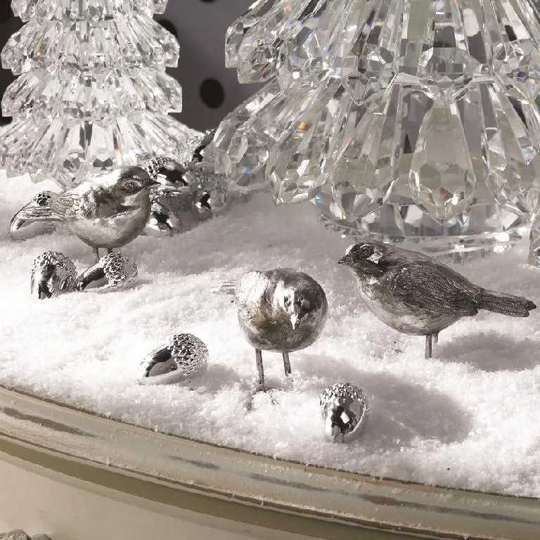 Antique Silver Bird