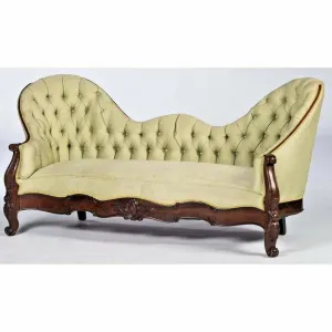 Antique Sofa, A Victorian Mahogany Sofa, 19th Century ( 1800s ), Gorgeous!!