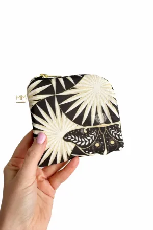 Art Deco Moth Mini Travel Pouch
