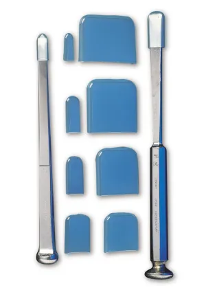 Aspen Surgical Instrument Tip Protectors Protector Tip Osteotome Nonvntblu 38X38Mm Nonst 50/Bg