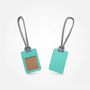 Bag Tag (Teal/Grey)