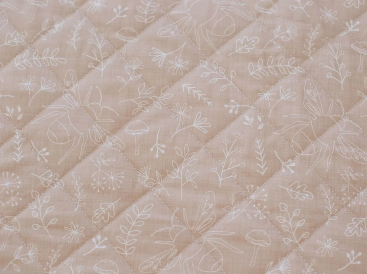Bambella Designs 2-in-1 Waterproof Cot Sheet & Mattress Protector | Bee Kind