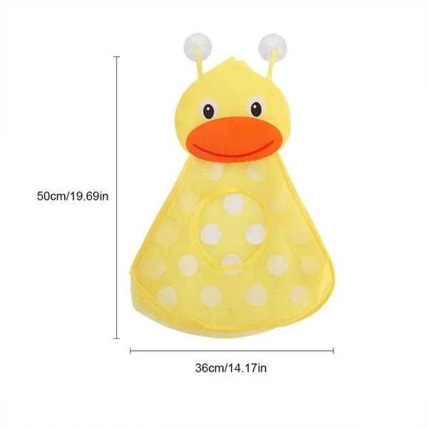 Bath Toy Organizer Net Bathtub Shower Bag