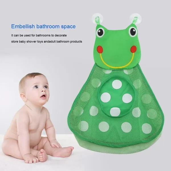 Bath Toy Organizer Net Bathtub Shower Bag