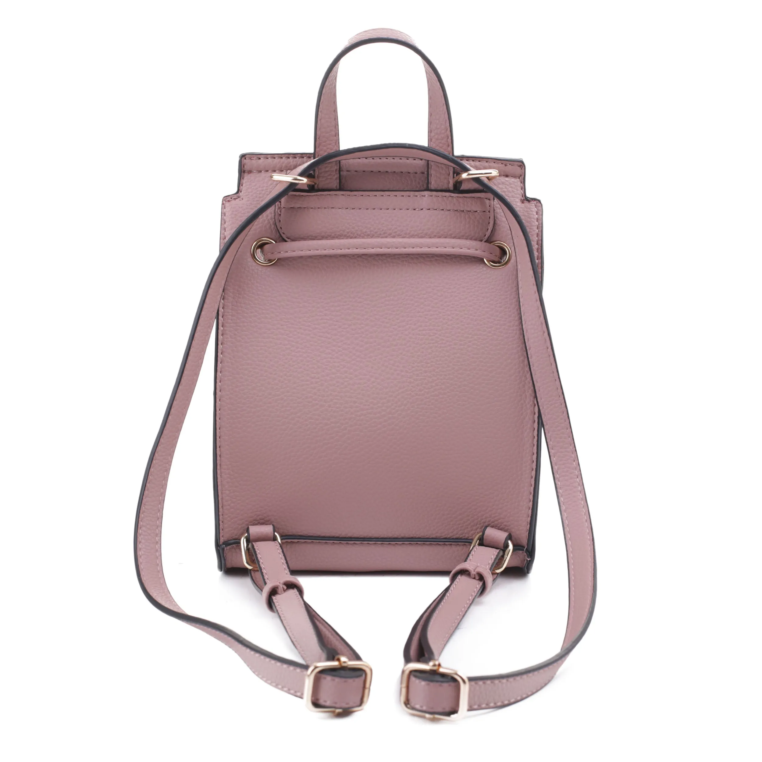 Baylor Drawstring Flap Backpack