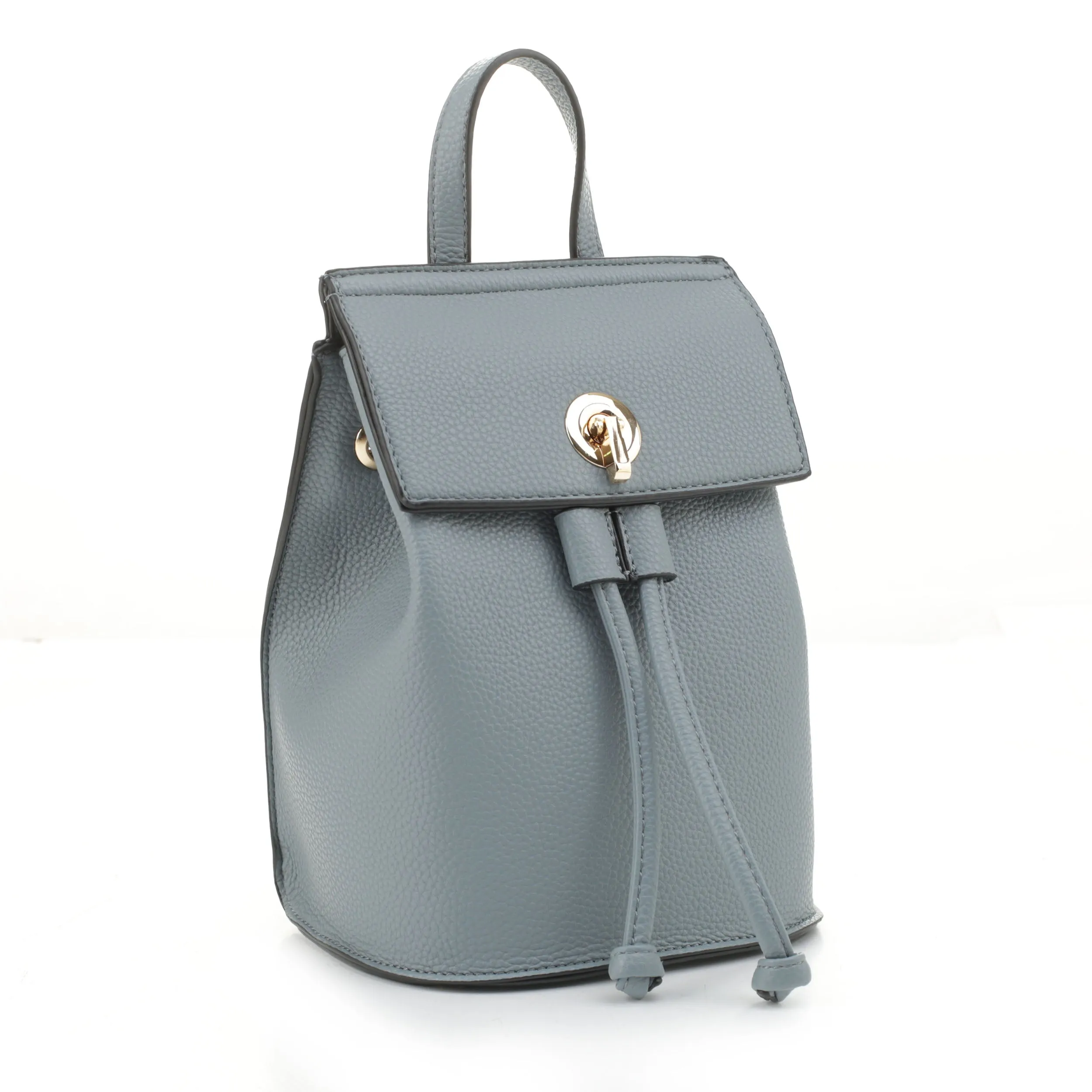 Baylor Drawstring Flap Backpack