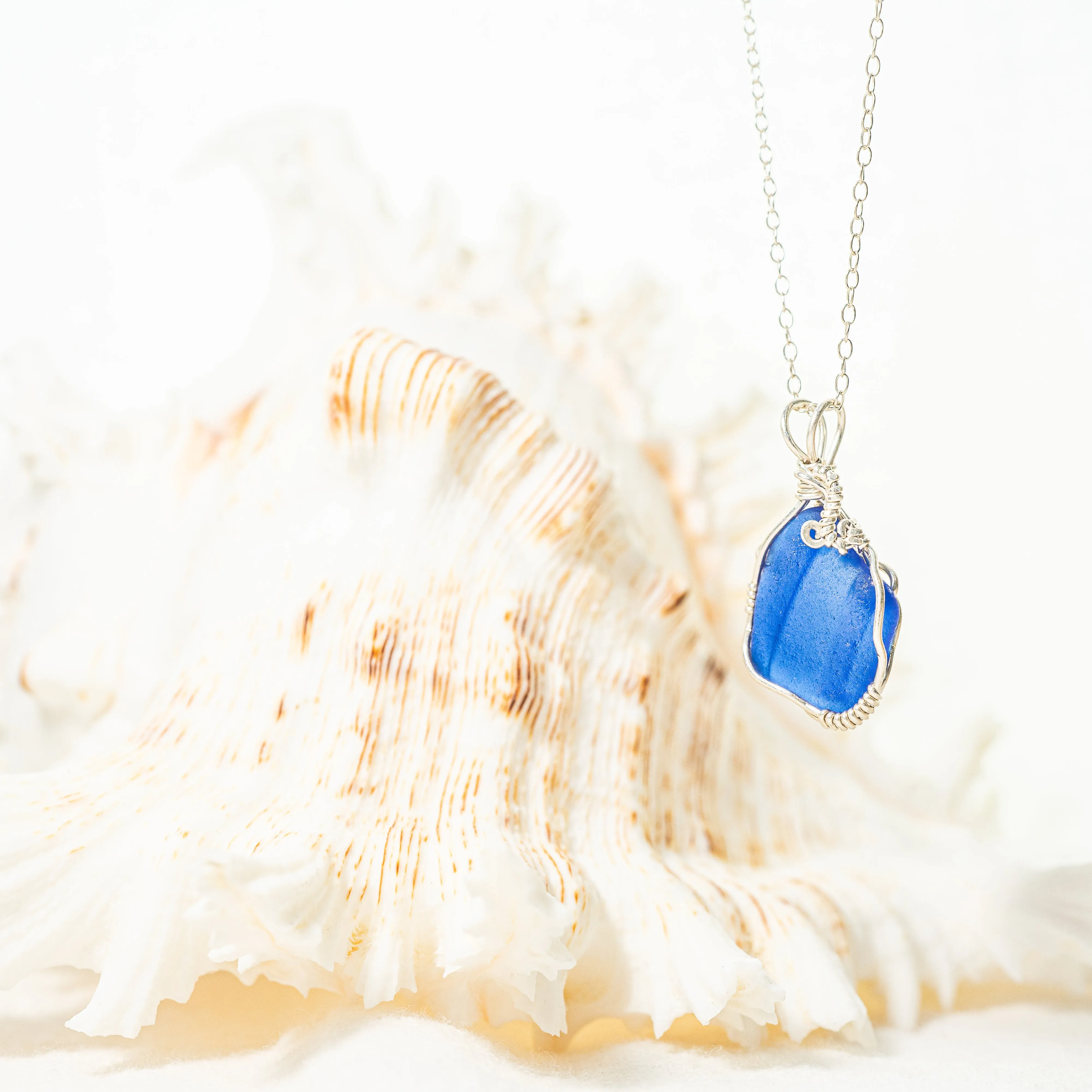 Beautiful Blue Bottle Top