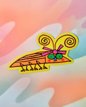 Beautiful Cockroach Sticker