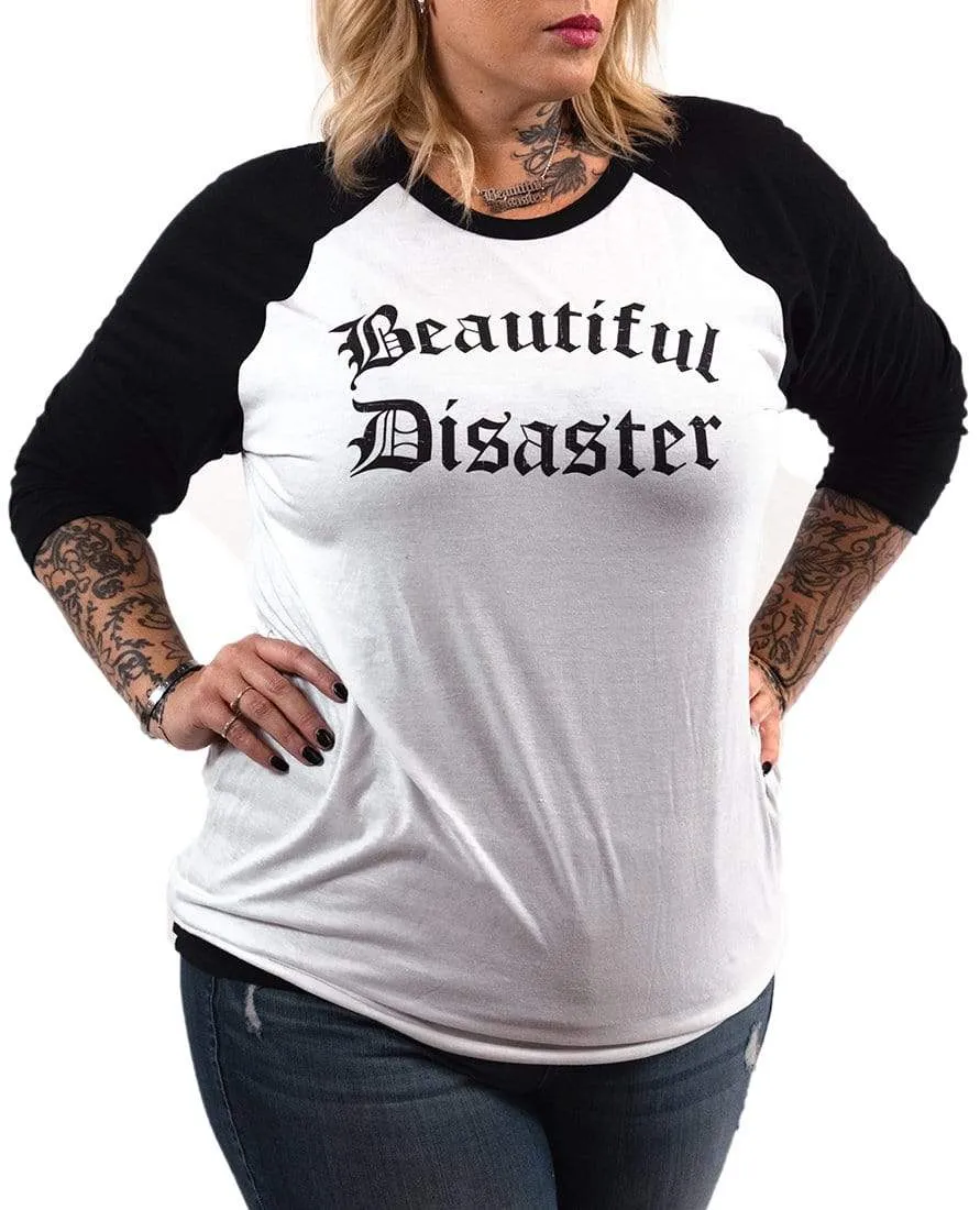 Beautiful Disaster Raglan