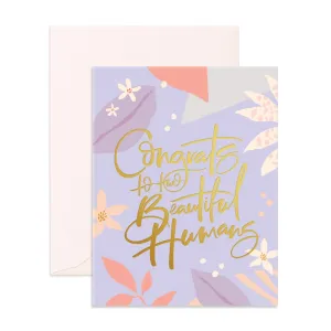Beautiful Humans Greeting Card