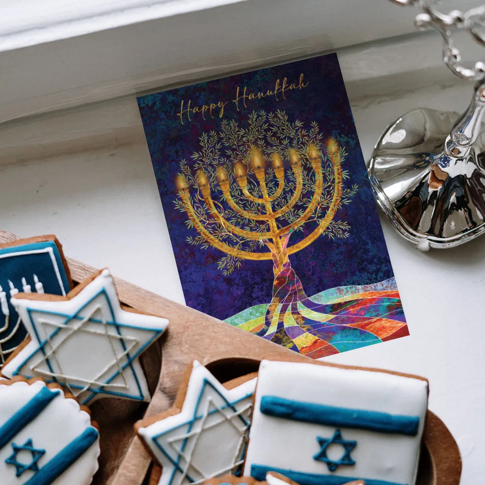 Beautiful Menorahs